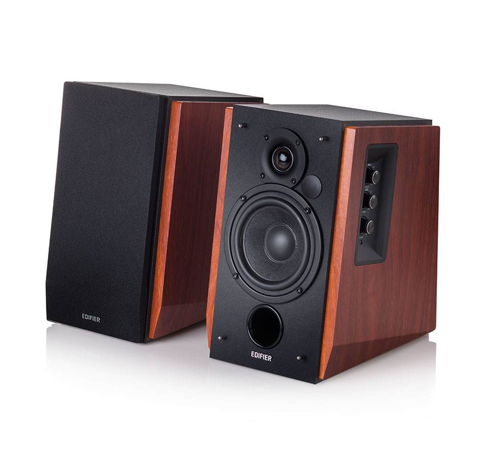 Edifier R1700BT Bluetooth Speaker System (Wood, Pair) R1700BT