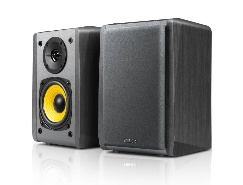 Edifier R1010bt 2 0 Black Bookshelf Speakers Built In Amp