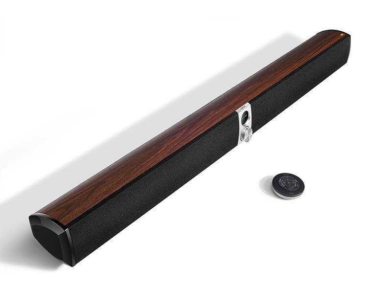 Powered Soundbar for Home Entertainment 