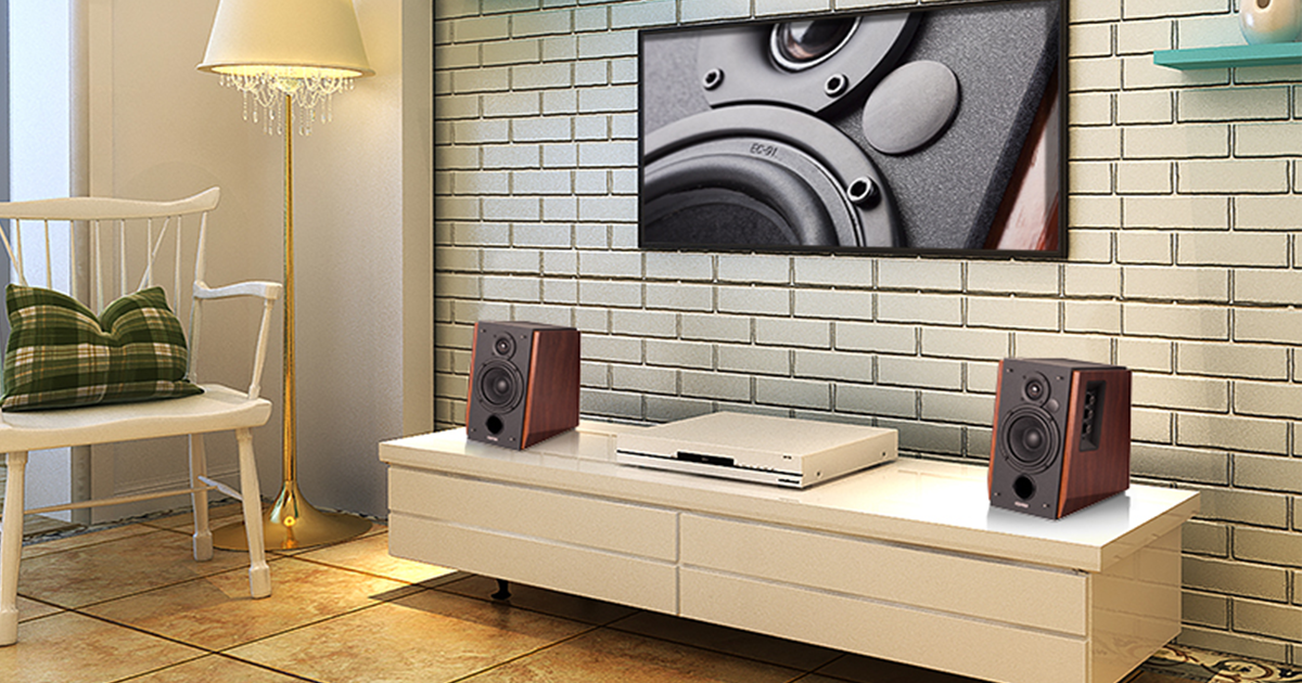 R1700BT 2.0 Bluetooth Bookshelf Speaker