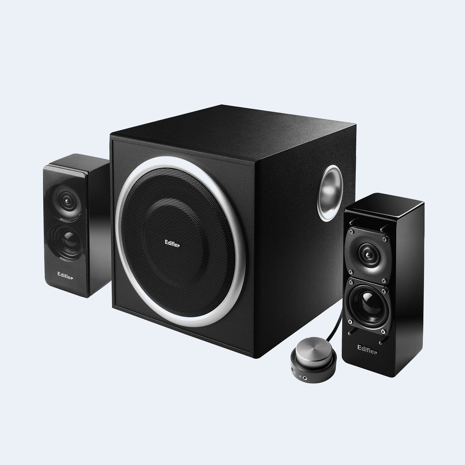 S330D 2.1 Speakers with Large Subwoofer 