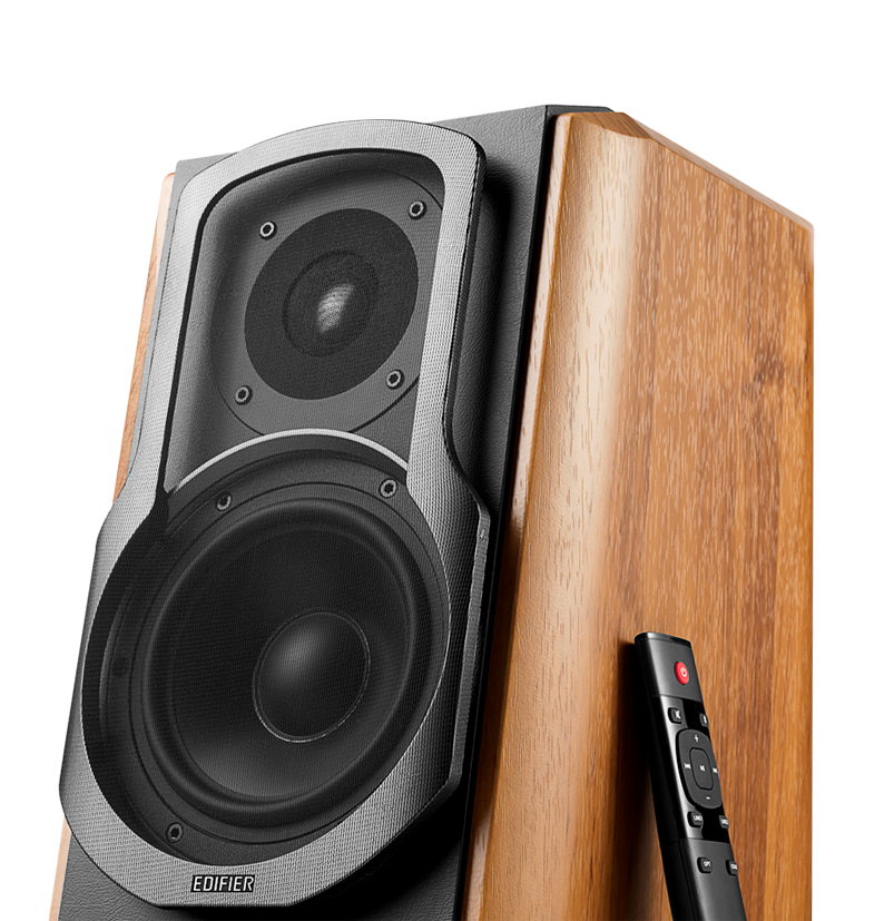 Edifier S1000MKII Audiophile Active Bookshelf 2.0 Speakers - 120w Speakers  Bluetooth 5.0 with aptX HD - Optical Input - S1000MK2 Powered Near-Field