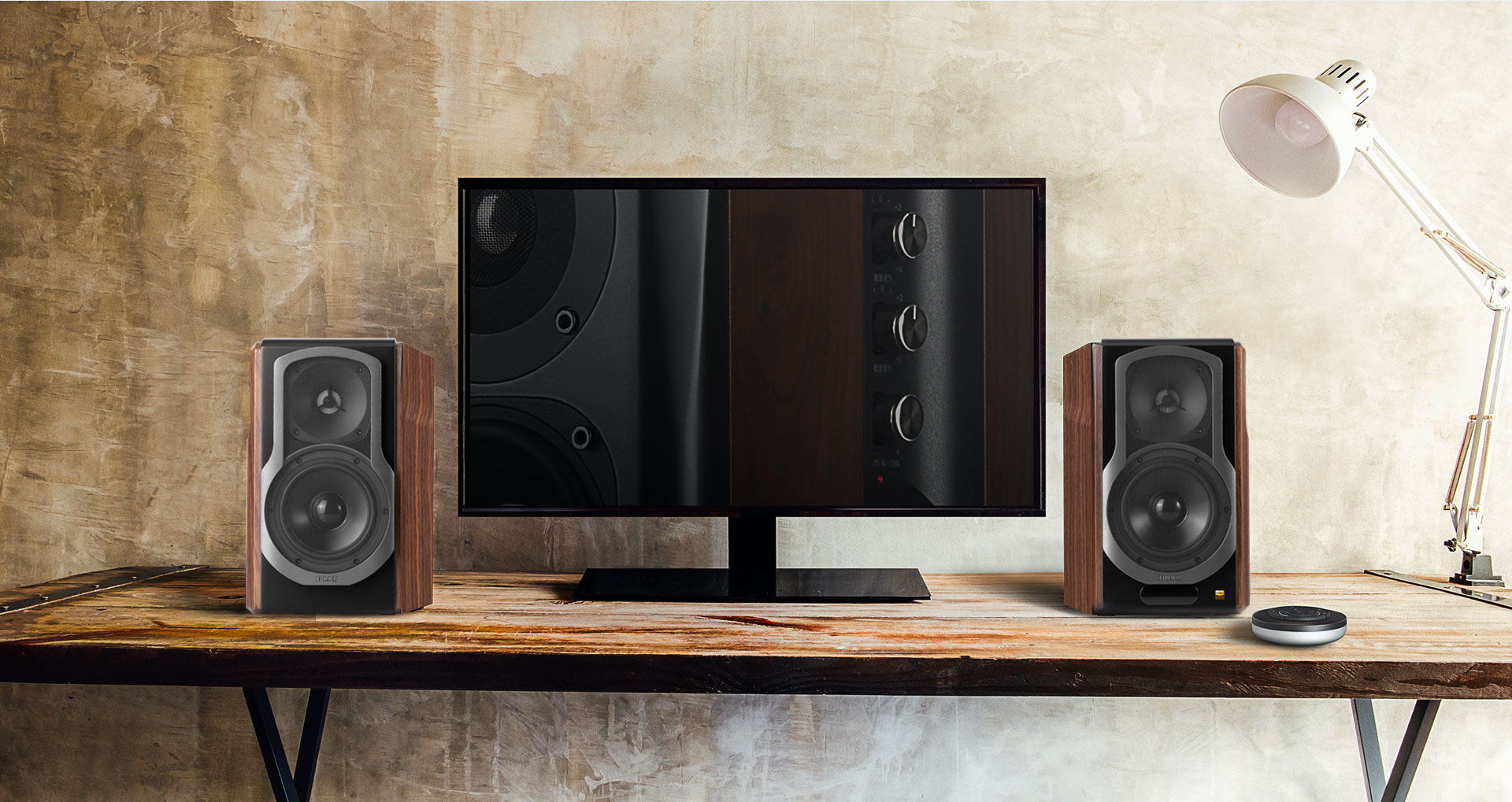 Edifier S2000 MKIII Altavoces HiFi 2.0 Bluetooth Madera