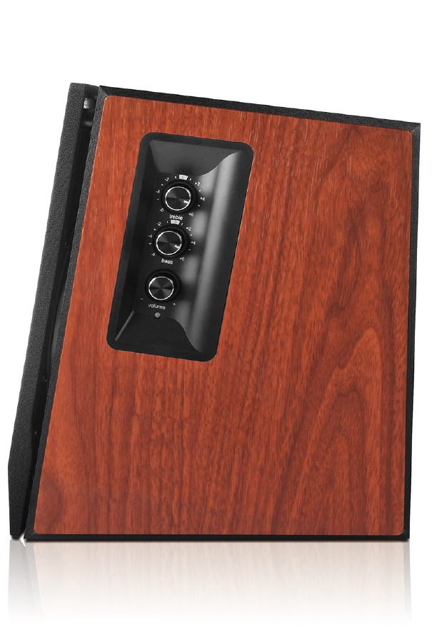 Edifier R1700BT Bluetooth Bookshelf Speakers - Active Near-Field Studio  Monitors - Powered Speakers 2.0 Setup Wooden Enclosure - 66w RMS :  Electronics 