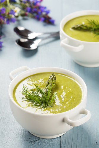 Almond Asparagus Soup Recipe - Ventray Kitchen