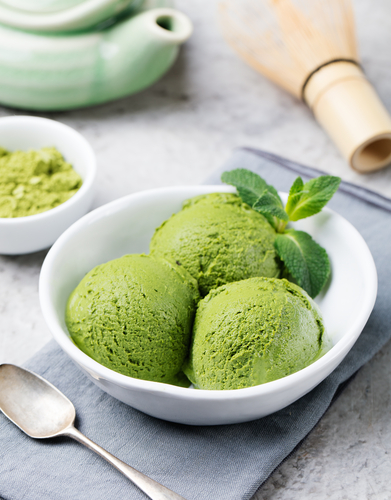 NO-CHURN Green Tea Ice cream Recipe - Ventray Kitchen